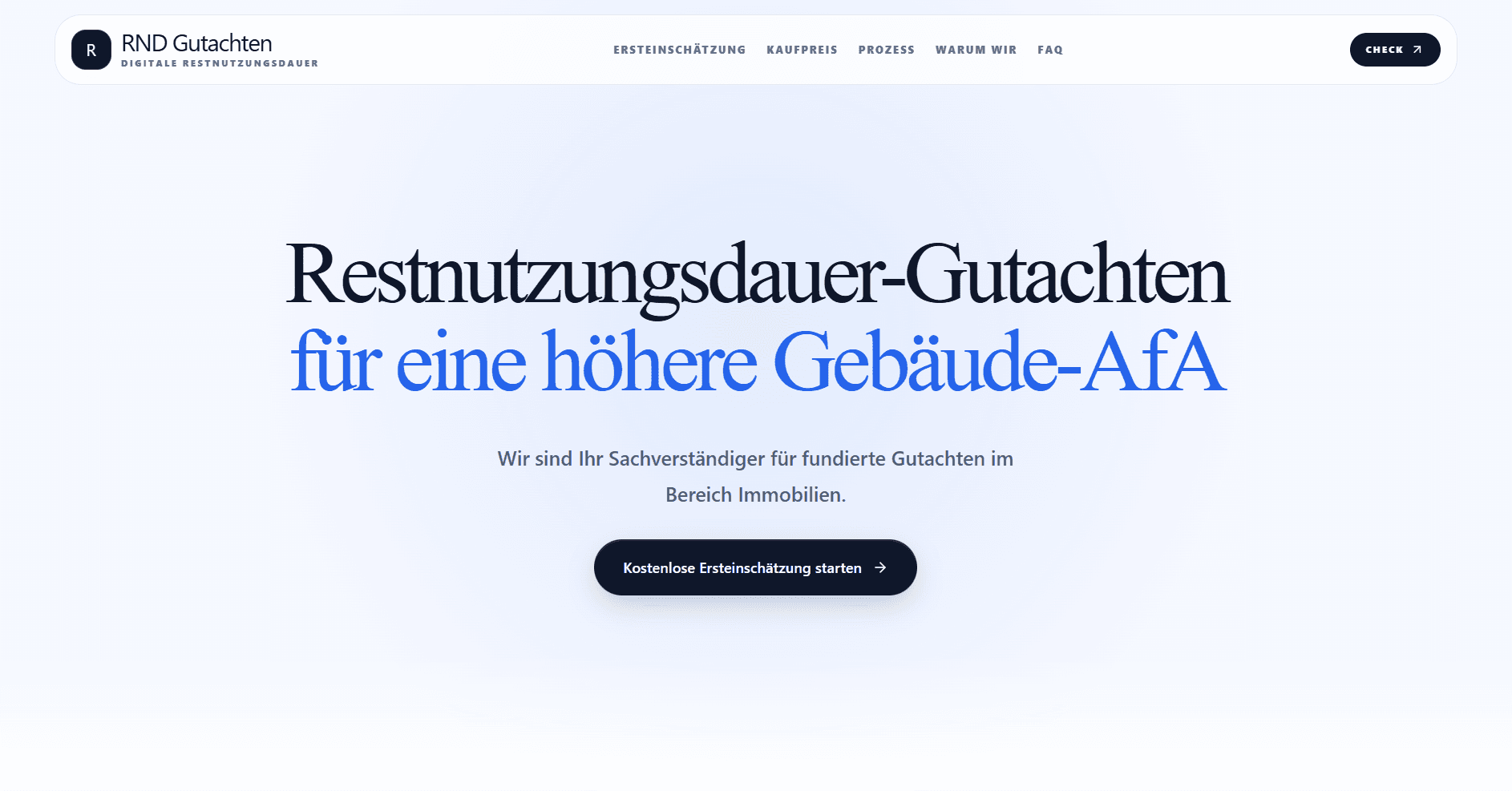 RND Gutachten project visual
